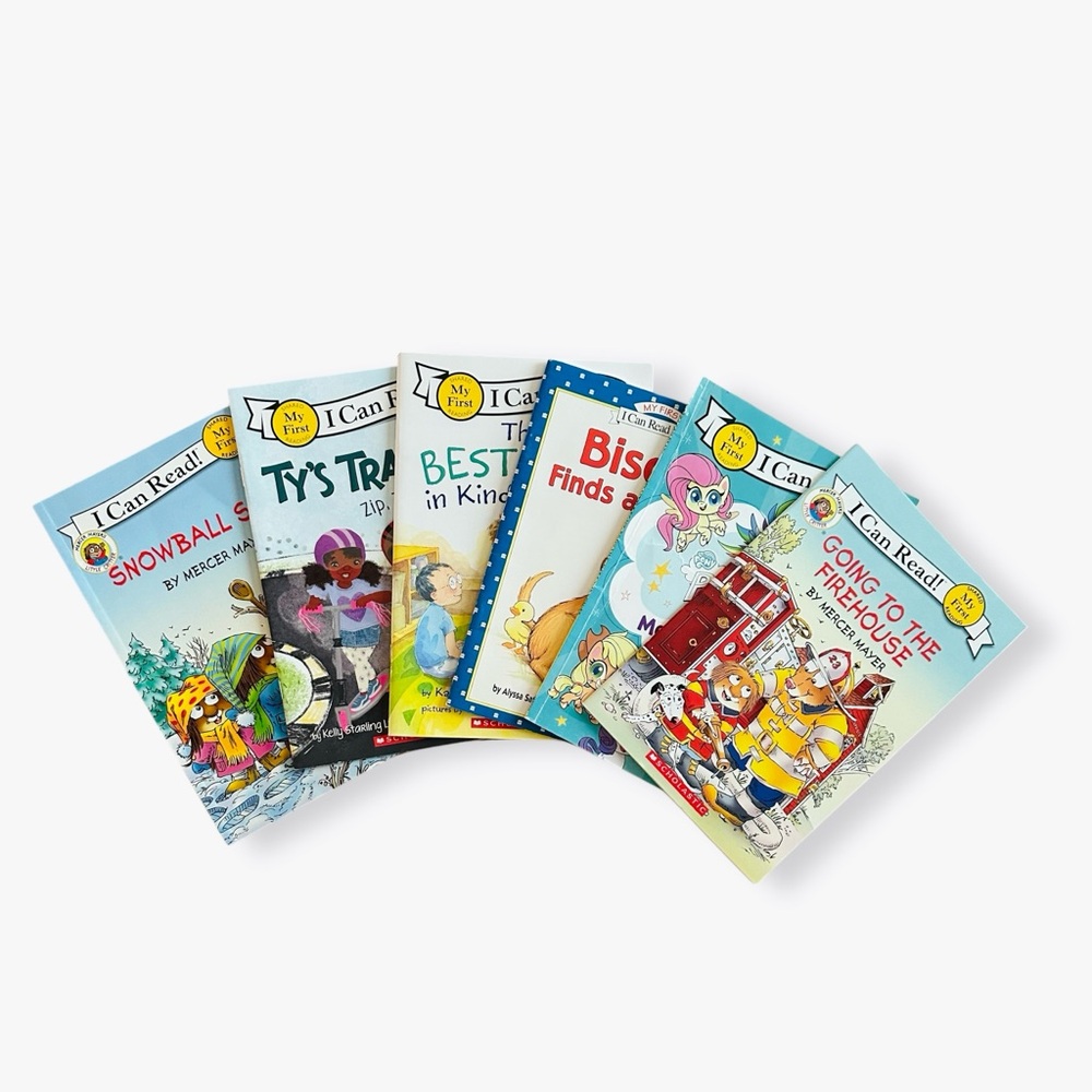 My First I Can Read Books Scholastic Lot of 6 Biscuit Pony Life Mercer Mayer